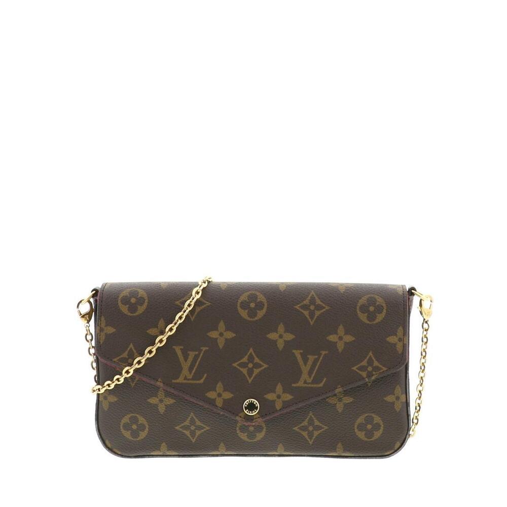 LOUIS VUITTON Pochette Felicie Wallet Long coin wallet purse Monogram Canvas